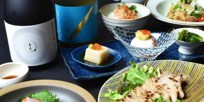 玉乃光酒造の和ごころコース＋飲み放題