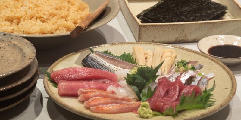 tokimeshi特製【手巻き寿司 お座敷】コース