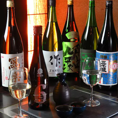 銘柄日本酒や焼酎も充実