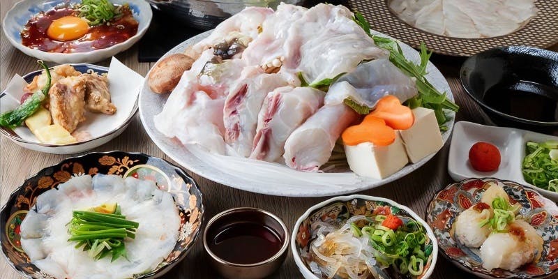 【ふぐコース】一の福/4580円コース