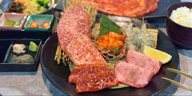 Premium和牛Course　タン/ハラミ/ミスジ/カルビなど（全13品）