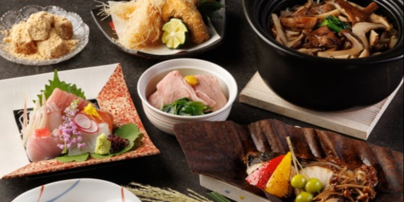 12月【忘年会】旬の味覚コース・季節の土鍋飯