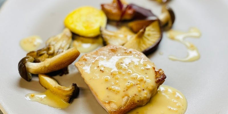 【ディナーコース】アミューズ、前菜、温菜、魚・肉料理など全7品