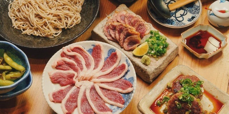 河内鴨すき鍋コース＋120分飲み放題付き