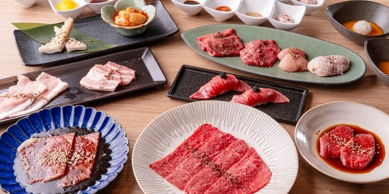 【おまかせコース】人気No.1 お肉を丁寧に焼き上げる定番コース