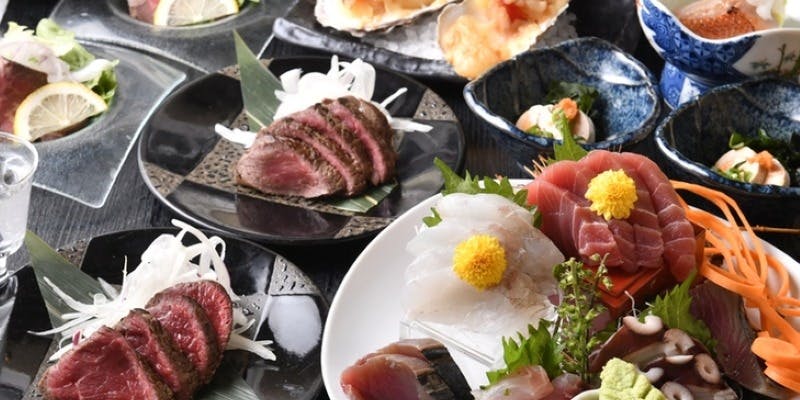 【万福コース】和牛ステーキ＆鰻を堪能～接待・会食・忘年会に最適～（2時間飲み放題付き）