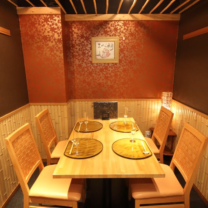 多彩な個室で大切なひとときを