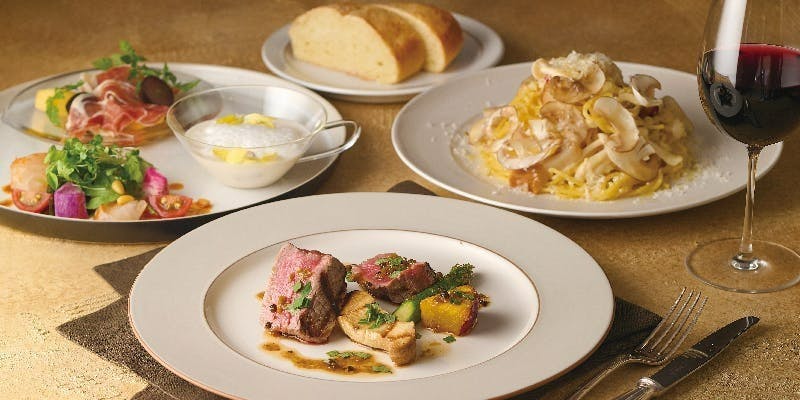 【11/11～1/14】プレジャーランチ　～前菜盛り合わせと、パスタ、主菜を選べるおすすめランチコース～