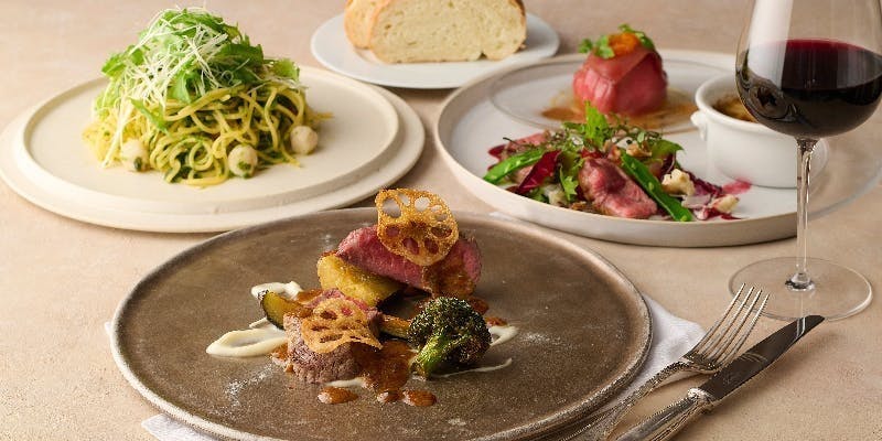 【1/15～3/16】プレジャーランチ　～前菜盛り合わせと、パスタ、主菜を選べるおすすめランチコース～