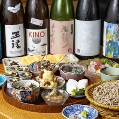 日本酒飲み放題付き5500円コース