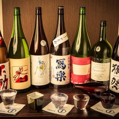 全国各地の地酒を常時約20種類ご用意