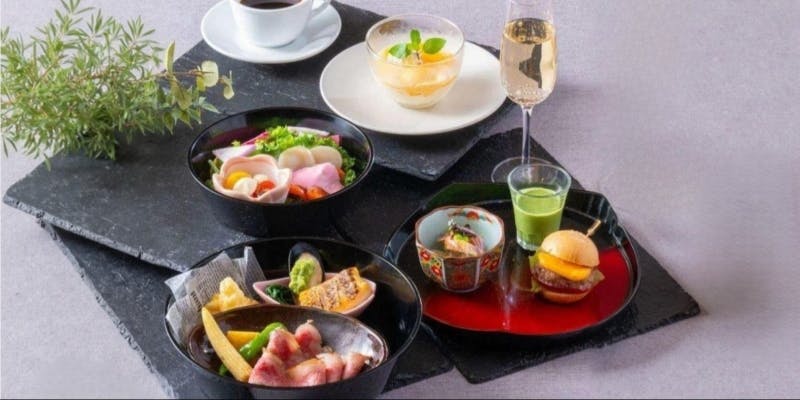 【予約限定女子会プラン】5種のアミューズ、Wメイン、デザートなど＋ソフトドリンク飲み放題