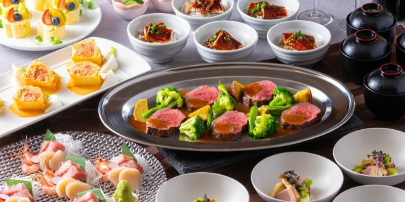 【卓盛り・アルセ】真鯛のポワレ、牛サーロインなど全8品2HフリーD付 20名～（リクエスト予約）