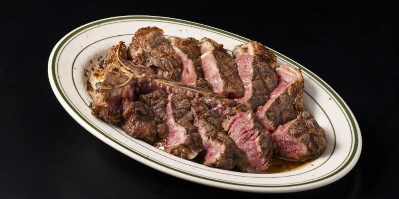 【ランチ/Tボーンステーキコース】骨付きステーキと人気料理全5品