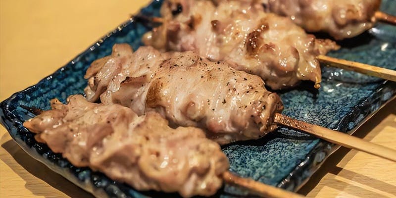 土佐はちきん地鶏をメインにしたおまかせ8本コース