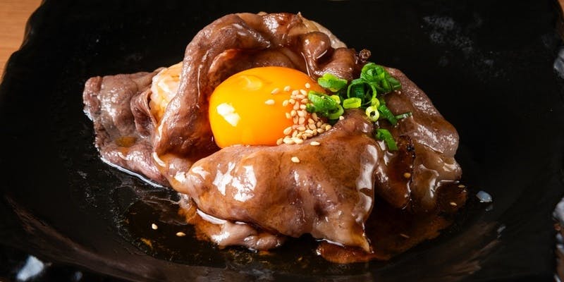 【お料理のみ】名物和牛すじ煮込み＋天ぷら串3本＋料理7品（黒毛和牛ご飯付）6,000円 ＜全11品＞（お席2H）