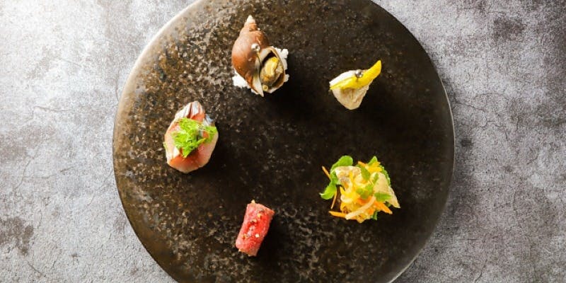 【ランチ】季節の食材を使用した土日限定のコース料理