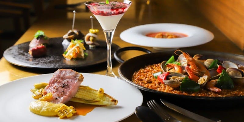 【ディナー】季節の食材で織りなすシェフおすすめのコース料理