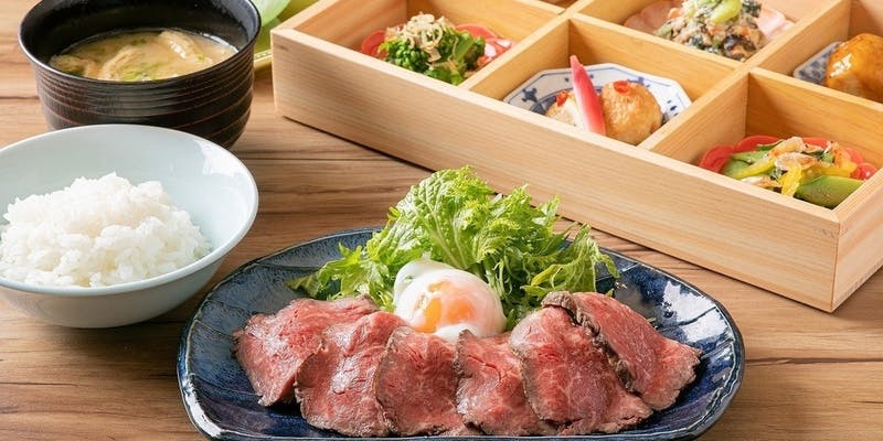 【和牛ロースのローストビーフ御膳】