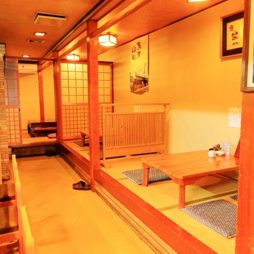 落ち着いた和の空間