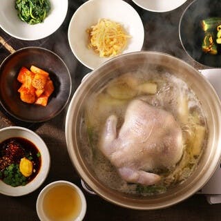 すべてのセットでタッカンマリ食べ放題です。