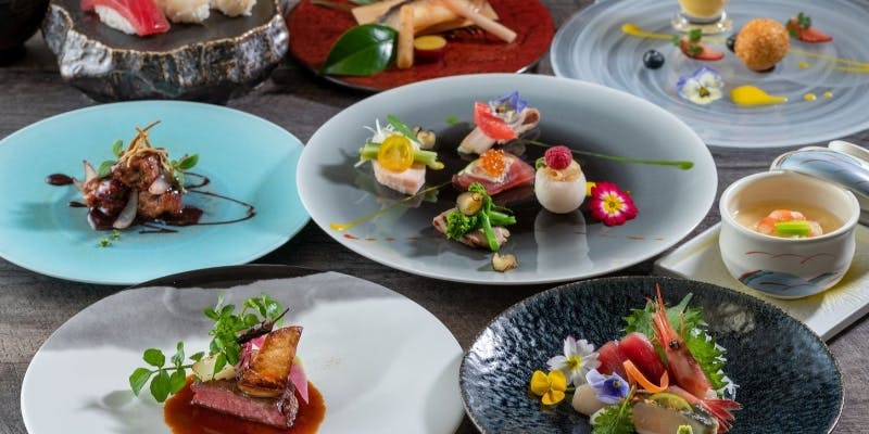 和中折衷会席 雅コース