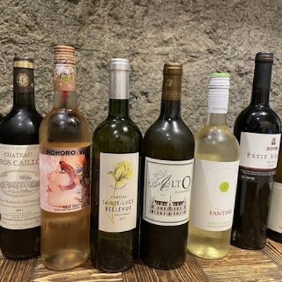 豊富なワインセレクション