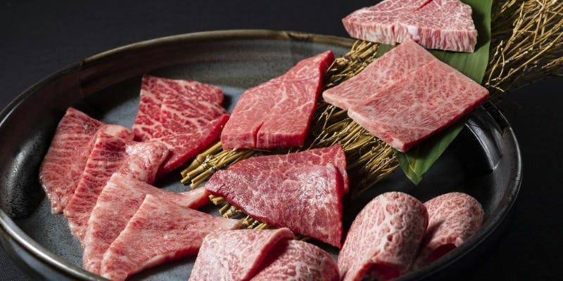 【宮中肉盛りコース】赤身9種（シャトーブリアン）・厚切りタン含む全22品