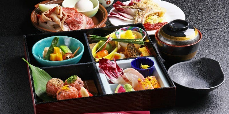 【陶板付き】松花堂　春夏秋冬（個室確約）