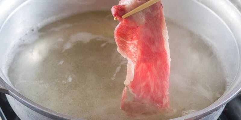 【鍋】国産和牛　牛しゃぶコース（個室確約）