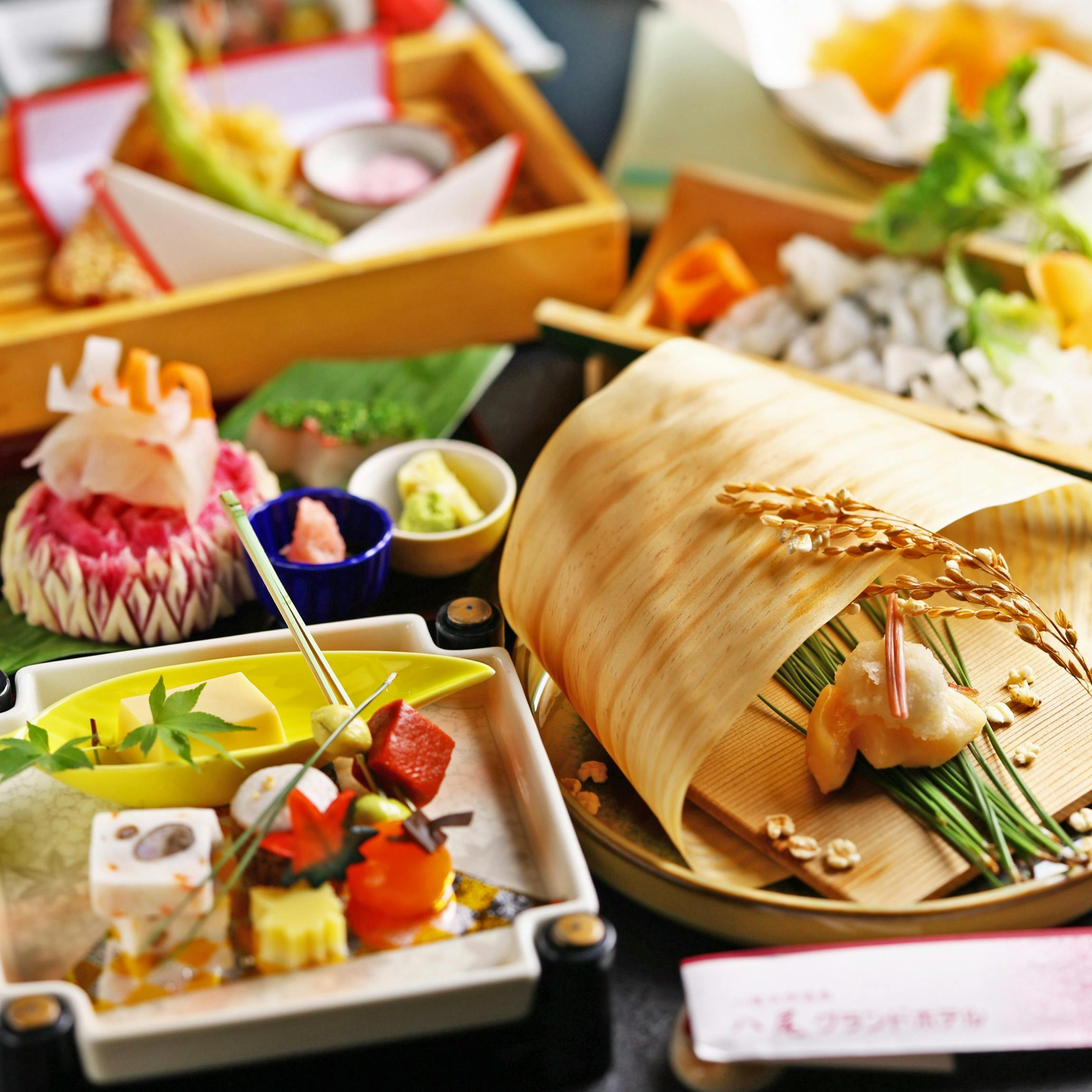 新鮮な食材を活かした日本料理