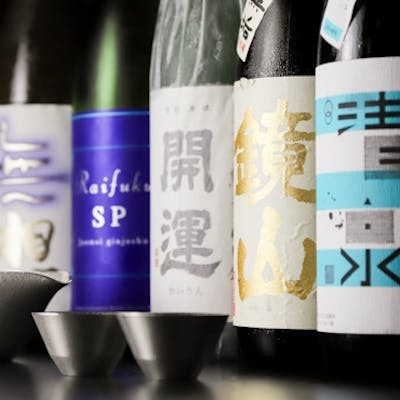 豊富な日本酒のラインナップ