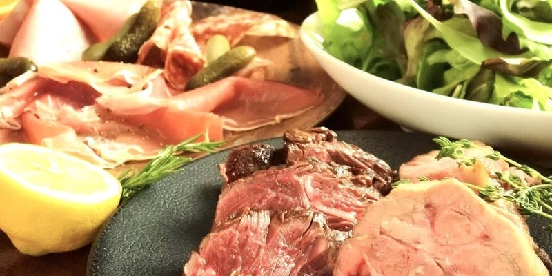 【Venti　ヴェンティ 】料理コース　メインは銘柄豚と熟成ハラミの「肉コース」