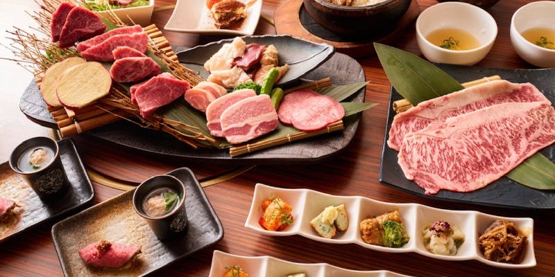 【冬の焼肉三昧コース】忘年会、新年会におすすめ！季節の料理と豪華焼肉三昧