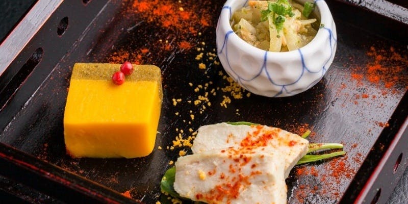 【会席コース 全9品】お肉料理やカレイ天ぷらなど