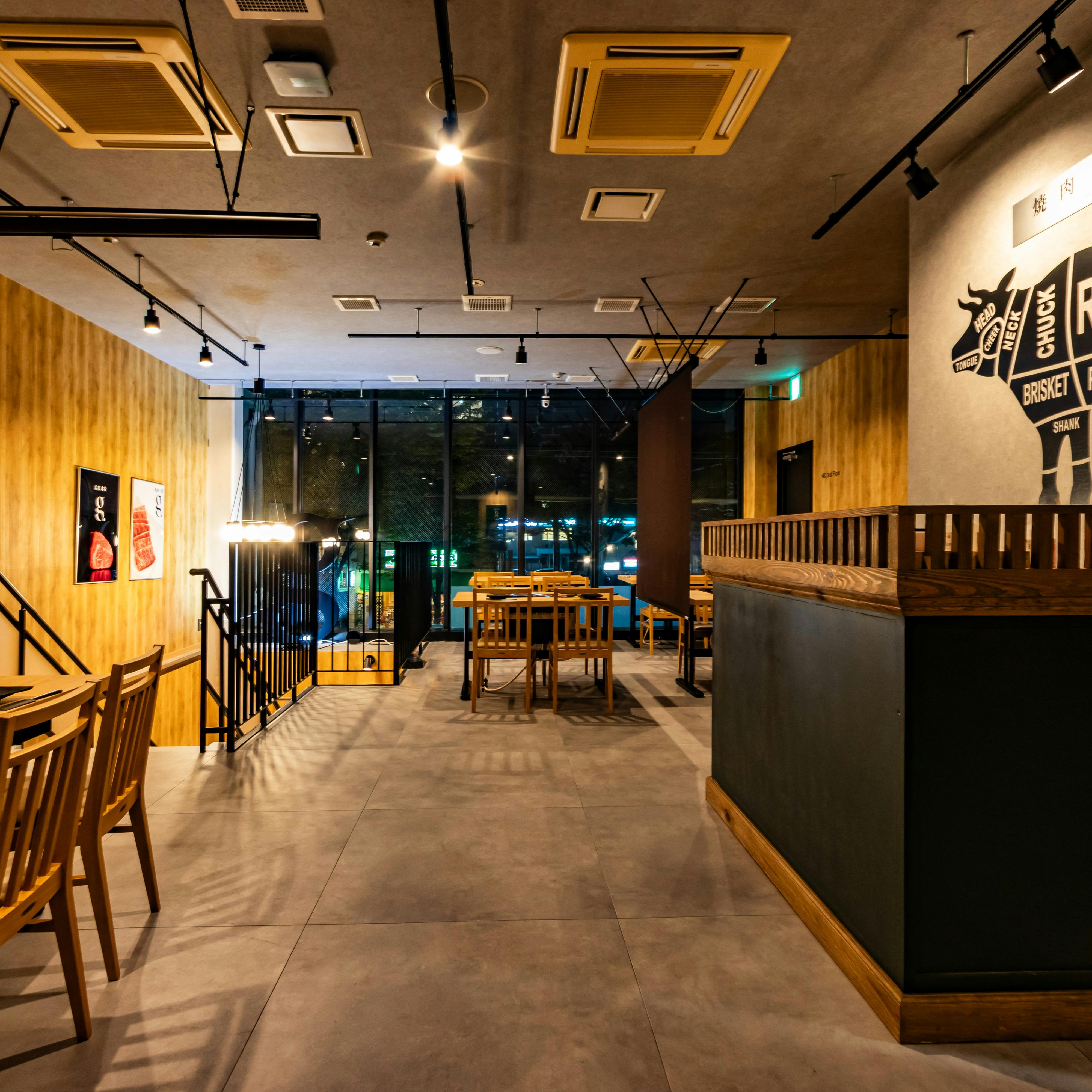 2階は44名様まで利用可能！貸切もOK