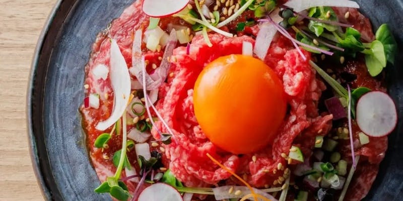 【当日OK】本日のおすすめコース「トラコの牛刺し盛り」「シン・タン塩」など全7品（お料理のみ）