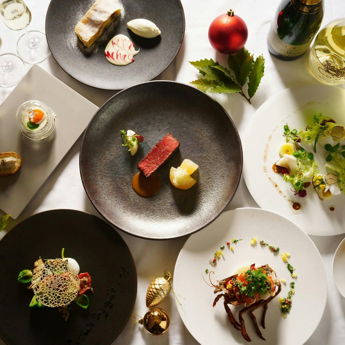 特別な日のためのコースメニュー