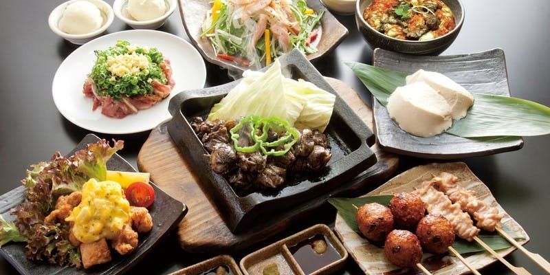 幻の地鶏と宮崎料理 ＜10品＞「神楽とりコース」