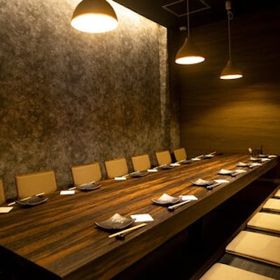 落ち着いた完全個室で特別なひとときを