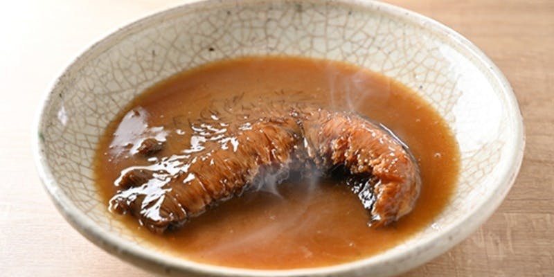 【フカヒレの姿煮付】前菜から海鮮・お肉料理まで季節の食材をお楽しみ頂けるシェフおまかせの特選コース