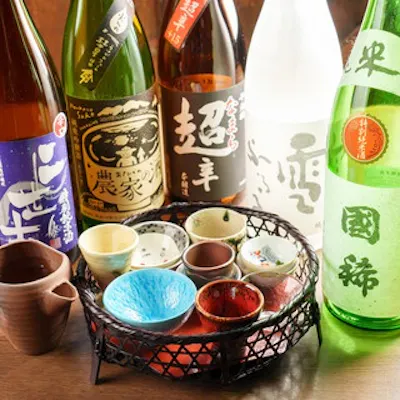 北海道各地の名酒を取り揃え