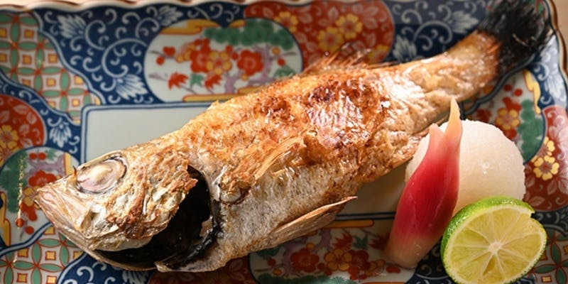 ご接待向け 至高の黒松コース（11品）　のどぐろ塩焼き（お一人様一尾）＋2.5時間飲み放題（1日2組限定）