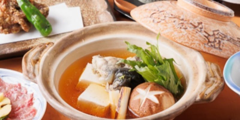 【初心者向け】　すっぽんミニコース　ポン酢がけや小鍋など気軽にすっぽん料理が楽しめるプラン