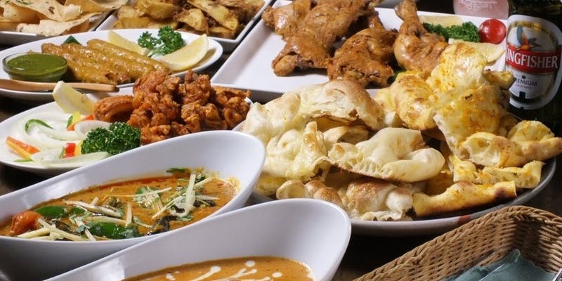 【究極コース】飲み放題付　定番のインド料理は勿論、店舗発祥のメニューも入った究極ラインナップ