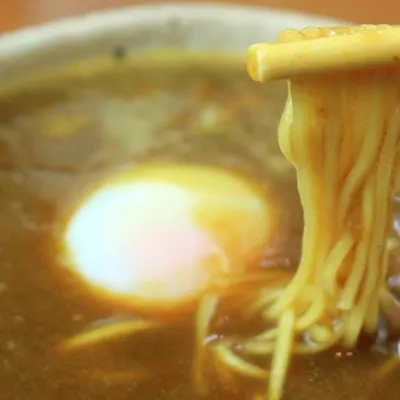 夜限定メニューをランテでも!カレー蕎麦をご用意いたします。