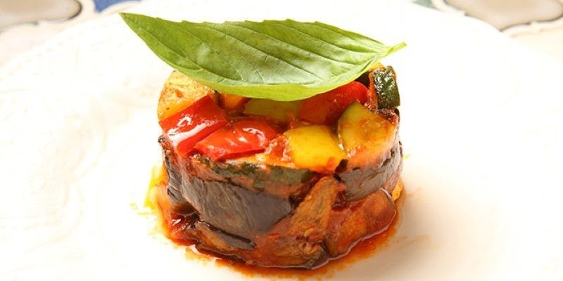 SPECIAL COURSE　南仏野菜のラタトッイユや選べるメインを楽しむ贅沢プラン