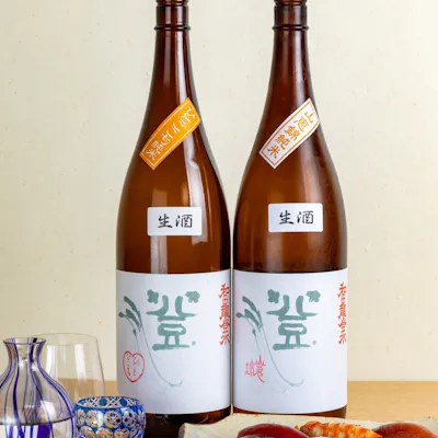 厳選された日本酒の品揃え