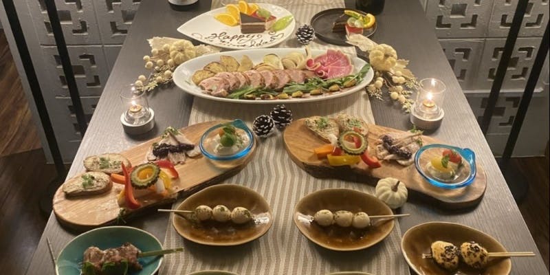 【女子会プラン】プチコース仕立てでおしゃれに（ドリンク3杯）