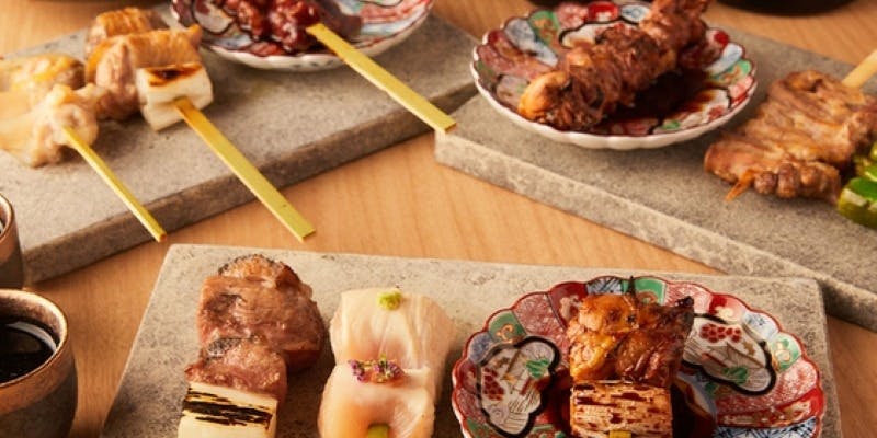 【いざ和コース】炭火焼鳥とこだわりの一品料理を心ゆくまで愉しむ
